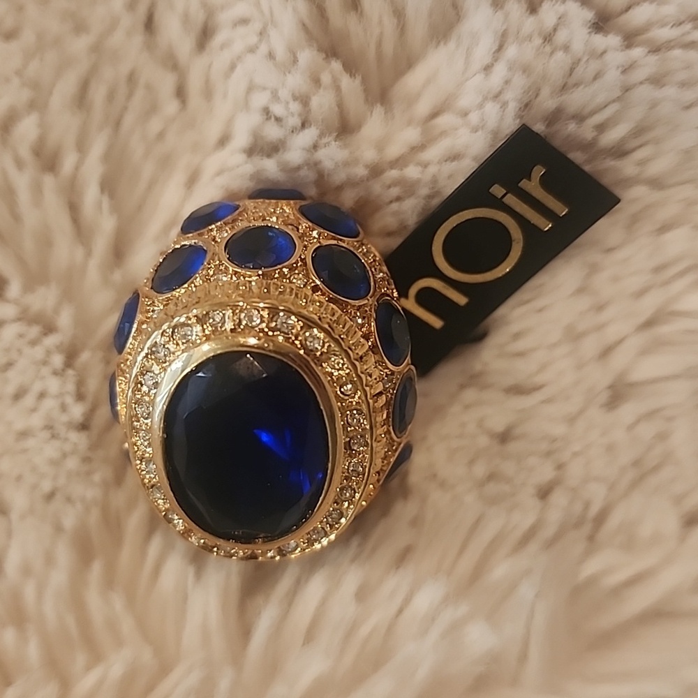 NWT nOir Statement Ring Semi Precious Stone Ring Size 7